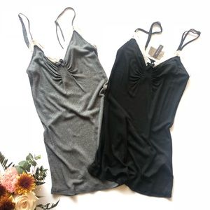 ZARA BASICS Ribbed Viscose Tank Top